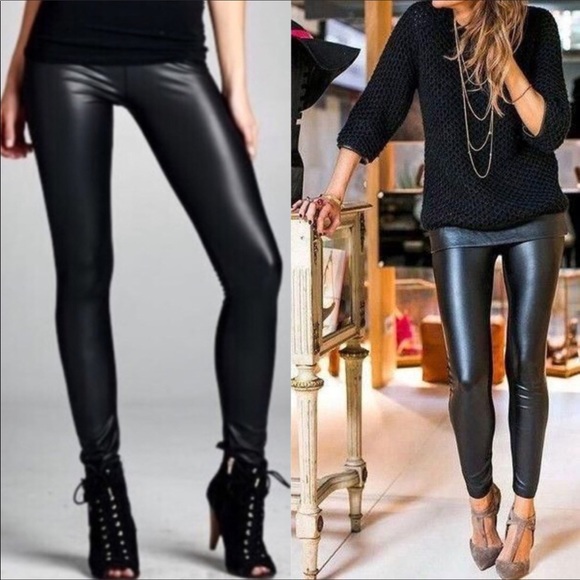Pants - ‼️Only 2 Left‼️Faux Leather Leggings
